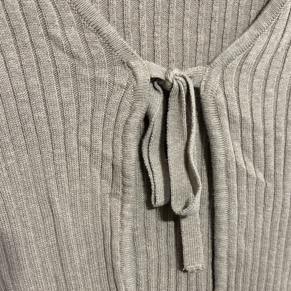 Harlow Taupe Ribbed Knitwear - Picture 4 of 7